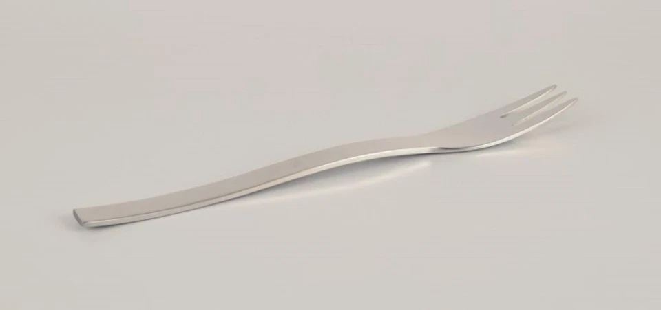 Gense, Sweden. Two serving forks in stainless steel. Late 20th C. - Изображение 2 из 4