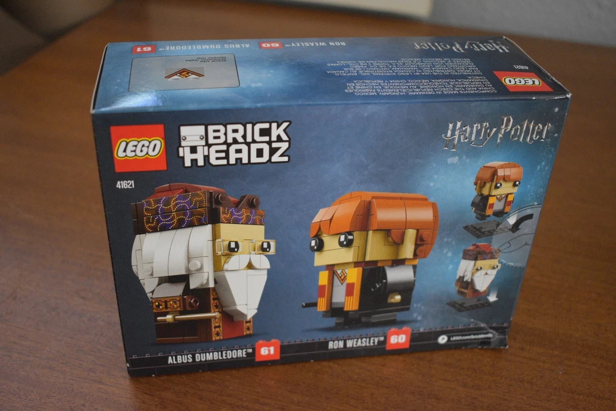 Lego brickheadz ron weasley on sale & albus dumbledore
