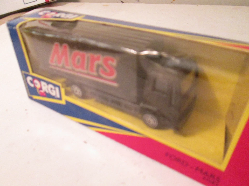 Camiones Corgi Juguetes Corgi Ford Mars Camiones Corgi con Orig. Etiqueta de precio Schwartz de caja y FAO Foto 2 de 4