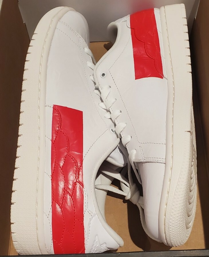 Nike Air Jordan 1 Centre Court Men\'s Size 11.5 White University Red DJ2756-101 Jordan 1 Centre Court White University Red Men main image 3