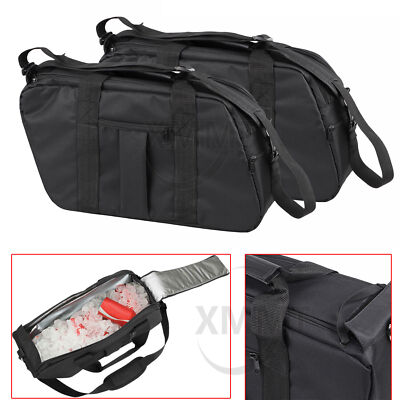 Motorcycle Hard Saddlebag Cooler Bag Fit For Harley Touring