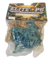 Hunson Elite Ops Toy Army Soldiers 25 pieces - New SEALED