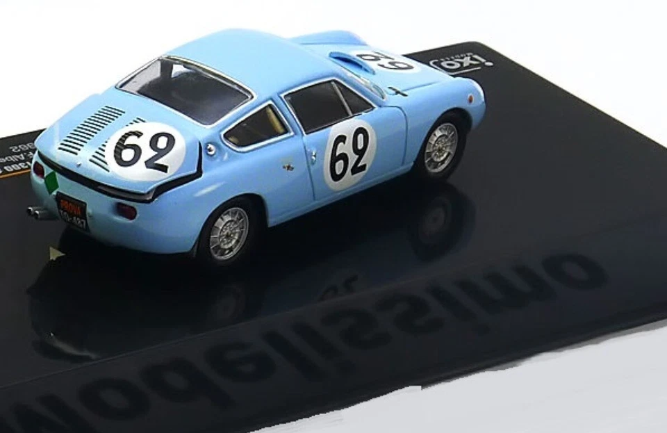 SIMCA ABARTH 1300 #62 LE MANS 1962 24 ORE BALZARINI ALBERT IXO LMC148 1/43 - Immagine 2 di 2