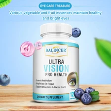 Super Vision Health Capsules Reduce Eye Fatigue and Support Retinal Health