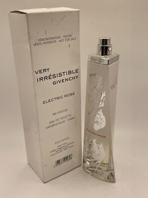Very Irresistible ELECTRIC ROSE By Givenchy Women EDT 75ml 2.5oz, NWTB