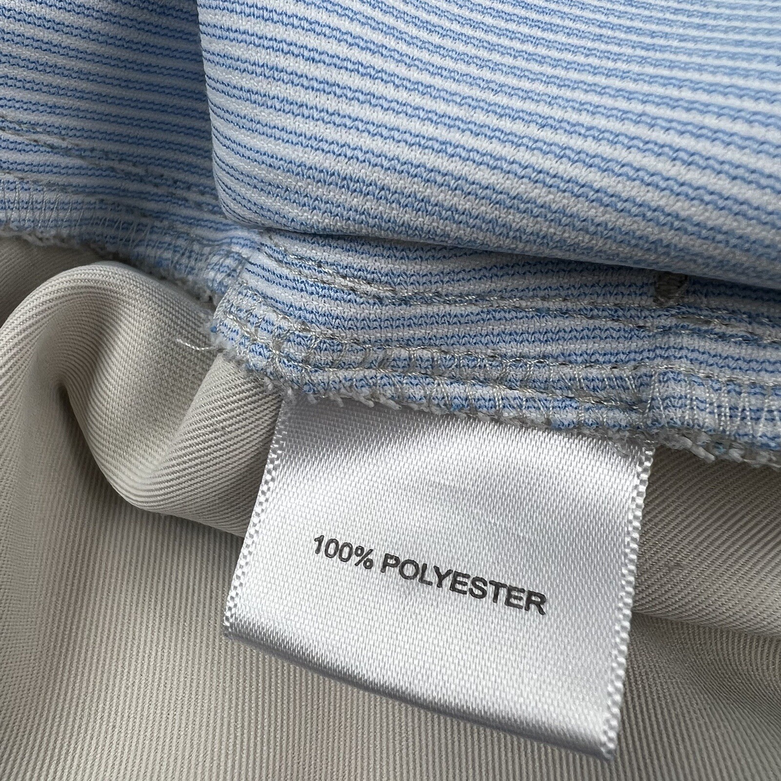 Current Peter Millar Tan Polyester Performance Ch… - image 5