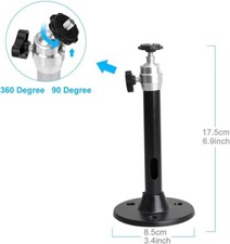 Soporte universal de montaje en techo de pared para mini proyector cámara DVR 360?? Giratorio