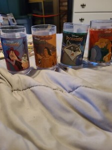 1994 burger king disney collector series glasses