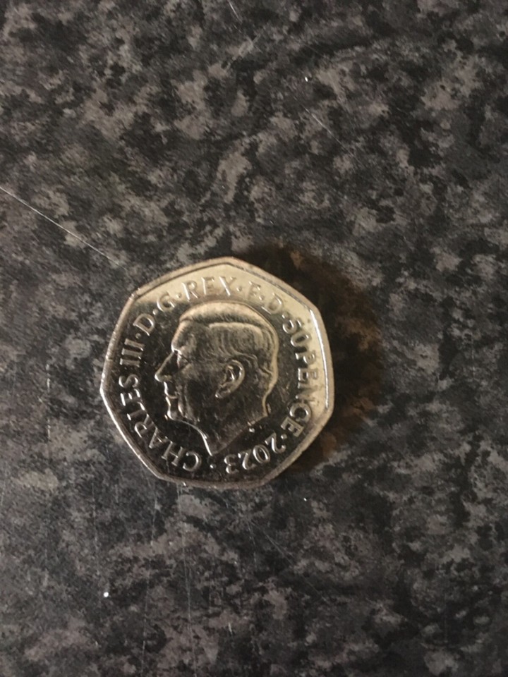 Rare 50p Coin 2023 Uncrowned King Charles 111 Coronation 50p Pence Coin eBay