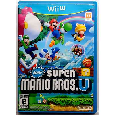Box Only) New Super Mario Bros. U - Nintendo Wii U Original | eBay