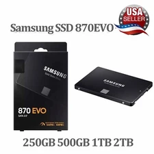 SAMSUNG SSD 870 EVO 2.5" SATA III  Solid State Drive 2TB 1TB 250GB/500GB lot