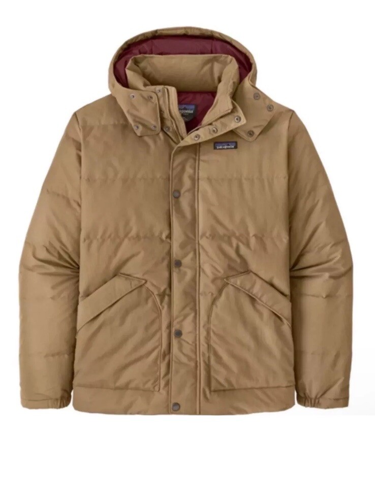 Patagonia Downdrift Hooded Jacket Grayling Brown 20600 GRBN Men's