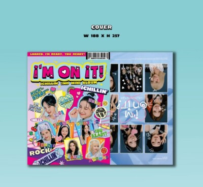 ICHILLIN' - 2nd Mini Album [I'M ON IT!] K-Pop CD Disc Photo Card