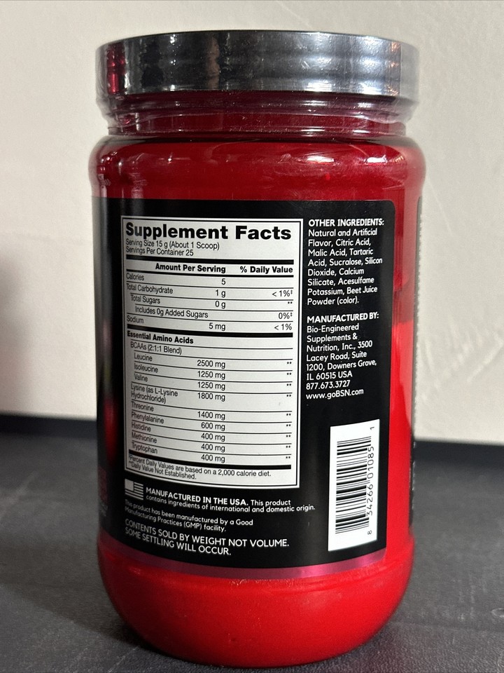 BSN AMINO X EAAs Essential Amino Acids AminoX Watermelon Smash Read