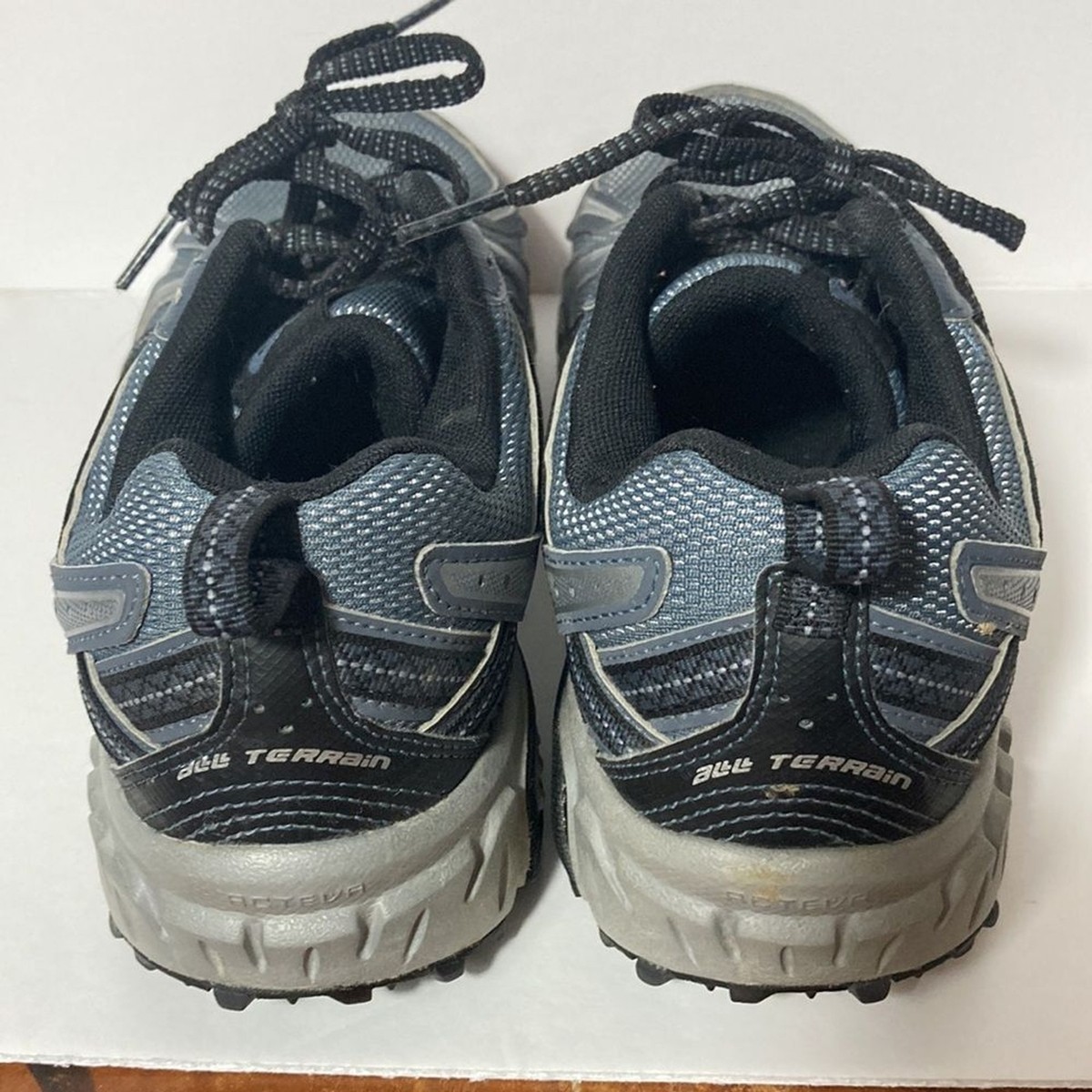 New Balance Mens Techride 410 V5 blue gray running shoes  display picture 1