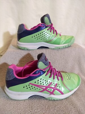 ASICS (WMNS) Gel-Court Bella Green Tennis Shoes, Size: 9.5 #MT22+2