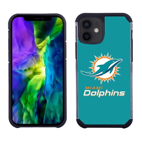 For Apple iPhone 12 - Official NFL Football Armor Hybrid Cover Case - Picture 14 of 32