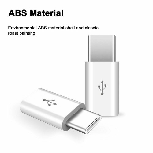 Tablet Male Android Micro USB Adapter Charging Cable Converter Type-C Connector - Picture 5 of 10