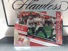 2021 Donruss Elite  Ascension Super Bowl LV very sharp Card #A14 Tom Brady. 