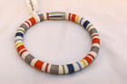 Woodstock Leather Bracelet Brighton Multi-colored Napa Stripe