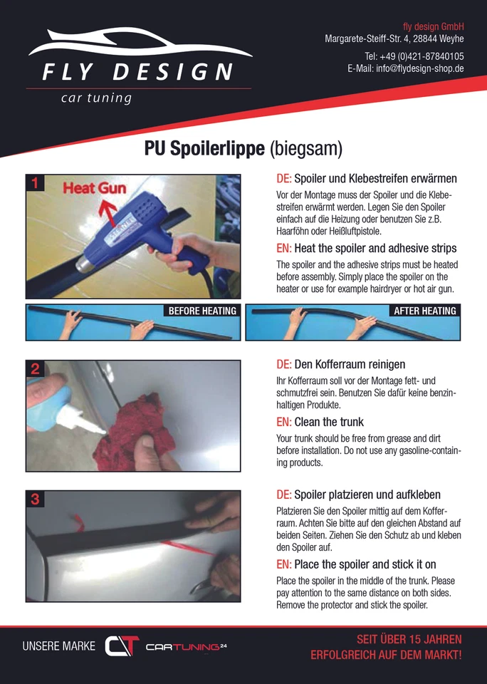 218 C W218 Compatible Con MERCEDES Benz CLS Alerón SMARAGDNEGRO NEGRO Lip - Imagen 3 de 3