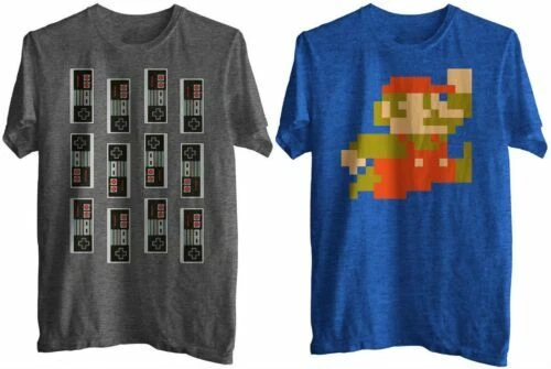 Nintendo SUPER MARIO BROS. Camisetas de videojuegos