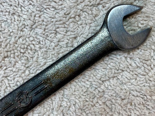 Vintage RK Honda Motors 8mm x 12mm Open-End Wrench No. 6C, Made in Japan - Picture 5 of 12