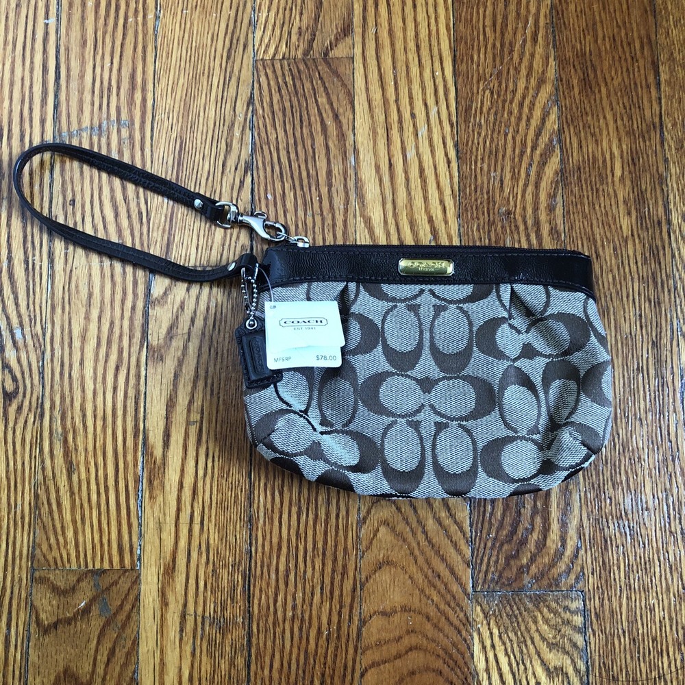 coach wristlet new with tags