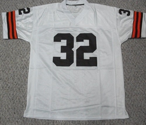 Unsigniertes Jim Brown Trikot individuell genäht neu Football Cleveland S-3XL beide Farben - Bild 3 von 4
