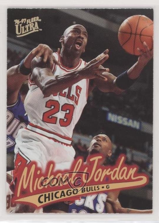 1996-97 Fleer Ultra Gold Medallion Edition Michael Jordan #G-16 HOF 2b8