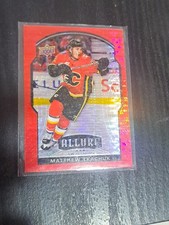 2020-21 Upper Deck Allure - Matthew Tkachuk No.64 Red Rainbow Parallel