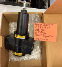 Parker pneumatic Regulator Valve 08R613AB, 1 1/4” 250 PSI/ 125 PSI sec. 4233–35