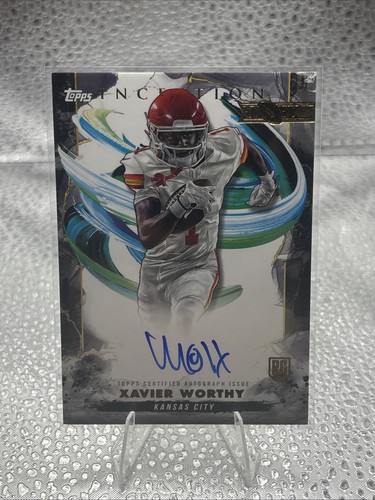 Topps Inception Nfl 2024 Topps Inception Football NFL #RA-XW Xaiver Worthy Rookie Autograph ...