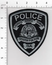 SOUTH FULTON ( SUBDUED VERSION ) GEORGIA COLLECTIBLE POLICE SWAT PATCH