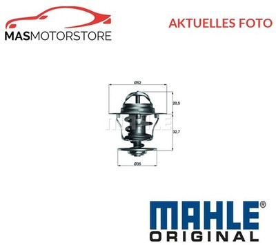 KÜHLFLÜSSIGKEIT KÜHLER THERMOSTAT MAHLE ORIGINAL TX 12 88D P FÜR FORD