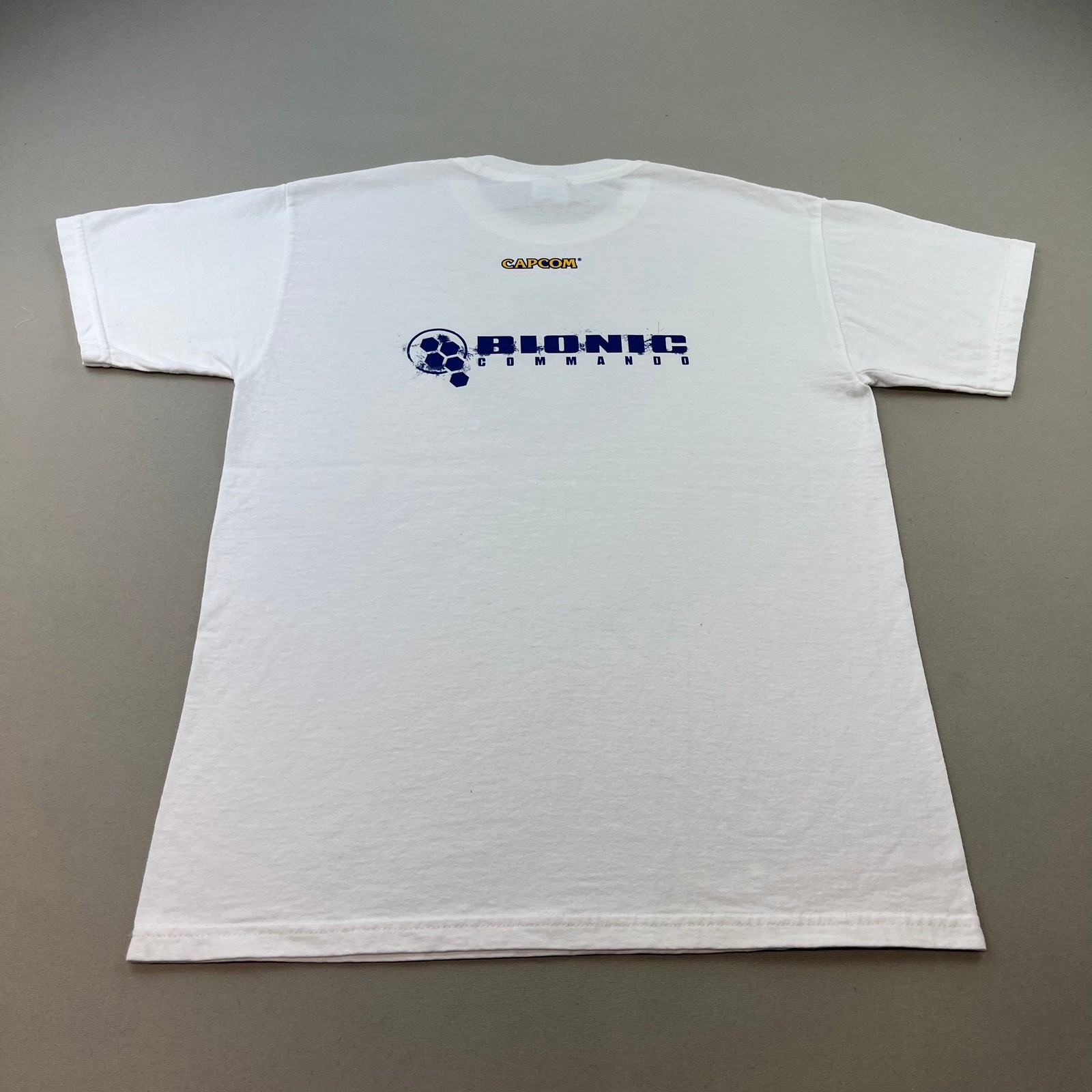Vintage Capcom Bionic Commando T-Shirt Adult Medi… - image 4