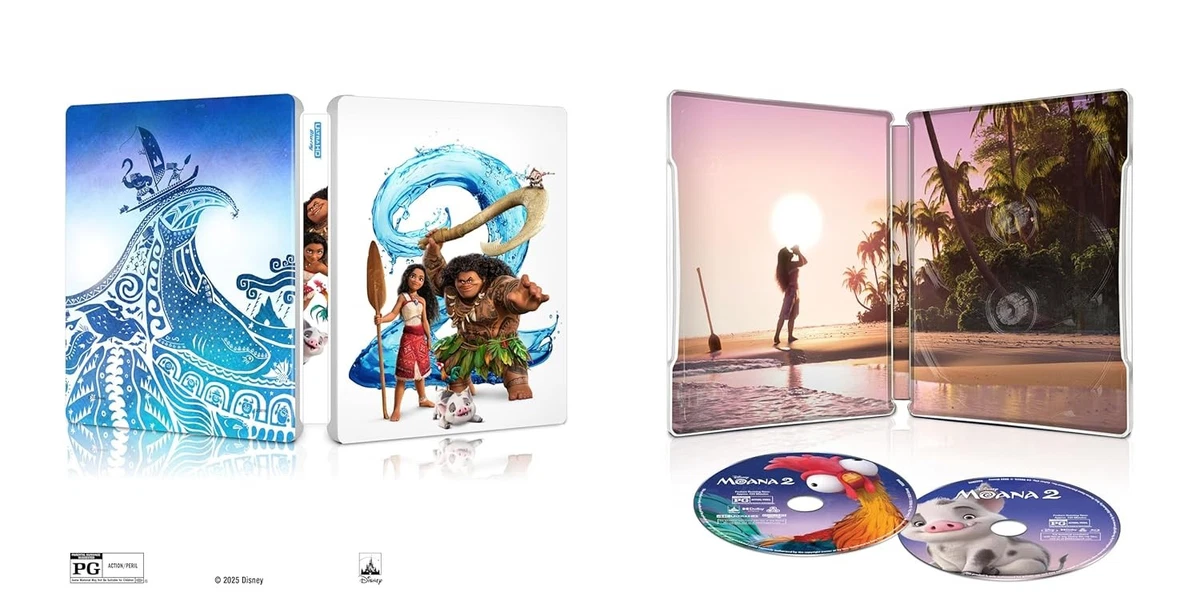 Moana Steelbook DVDs & Blu-ray Discs for sale - eBay