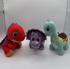 Dino Ranch Plush Blitz Tango Clover Plush Toy Dinosaurs Lot Of 3 2022