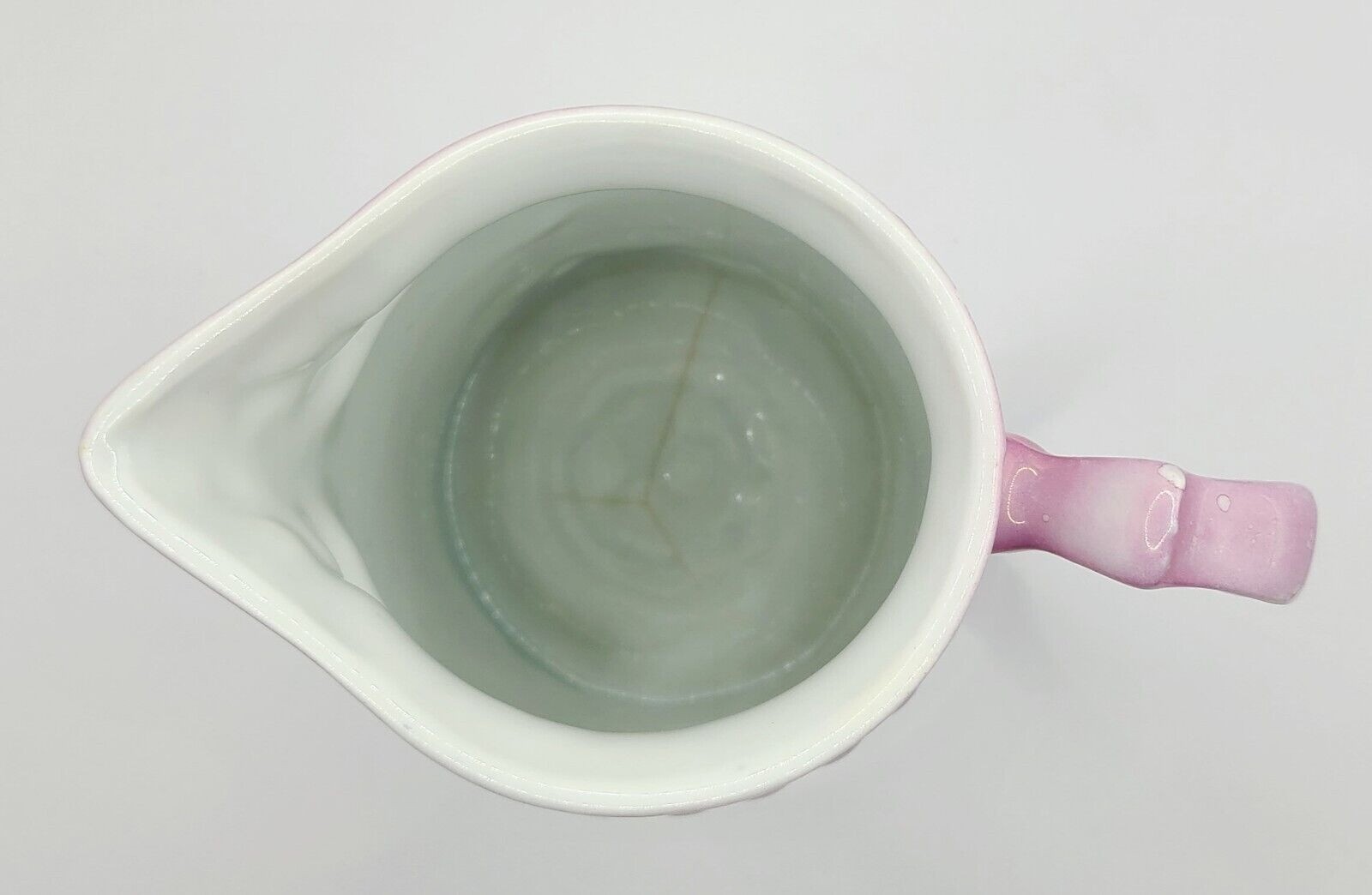 Antique 1920's Bavaria Lusterware RCW German Purple Blue Iridescent Milk Pitcher