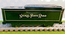 Marx 8 Tin 4-Wheel Nickel Plate Road Coal Ten...