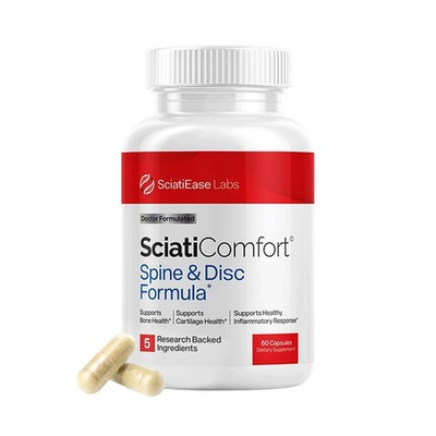 SciatiEase SciatiComfort Spine and Disc Support Supplement - 60ct
