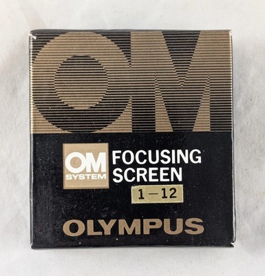 OLYMPUS OM SYSTEM Focusing Screen 1-12 Cross Hair type for Micro/Macro Photos