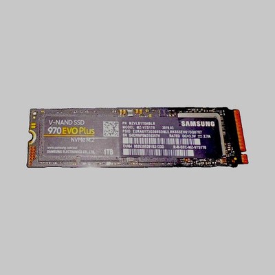 Samsung 970 EVO Plus 1TB NVMe M.2 SSD PCIe 3.0   MZ-V7S1T0