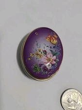 Vintage Candy Tin by The Chambers Candy Co. England. FLORAL BOUQUET Sealed New 