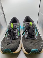 Brooks Glycerin GTS 20 Men's Size 11 D Black Blue Green Running Shoes Cushion