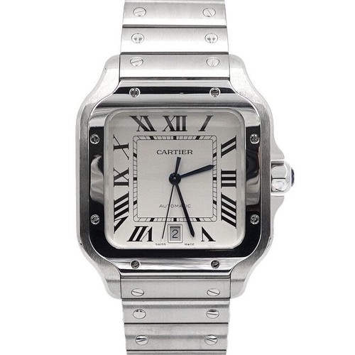 Cartier Santos de Large Automatic Steel Men's Watch WSSA0018 152314493