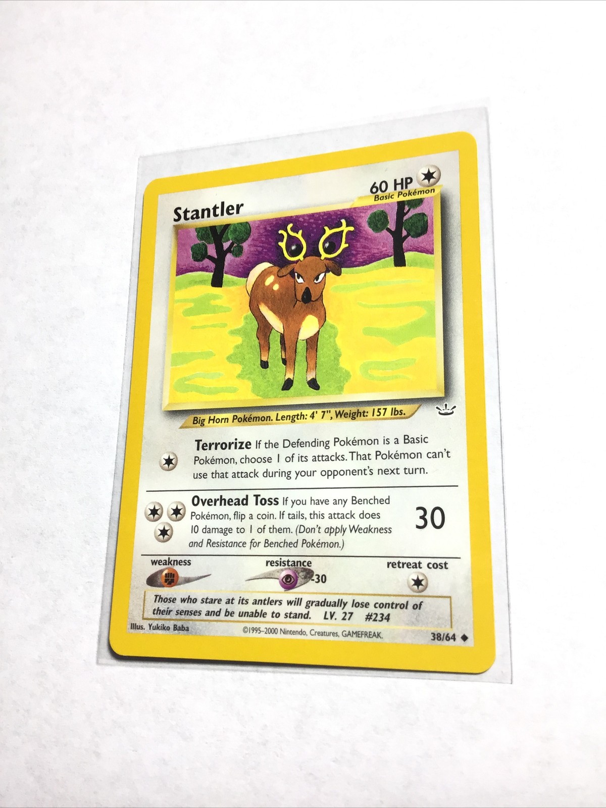 STANTLER - Neo Revelation - 38/64 - Pokemon Card - LP