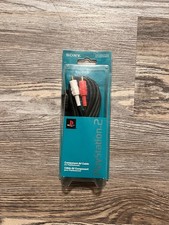 NEW Official Genuine Sony PlayStation 2 AV Component Cable SCPH-10100 U /97032