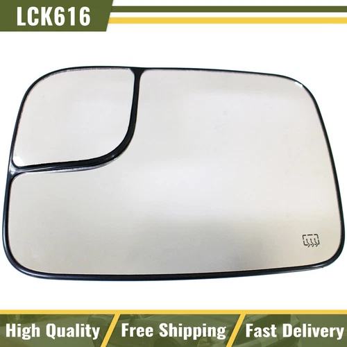Dorman Power Heated Convex Side Mirror Glass Passenger RH for Ram w/ Tow Package