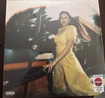 Lana Del Rey Blue Banisters 2LP Red Colored Vinyl Opened 